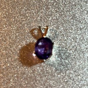 Genuine amethyst pendant - A57